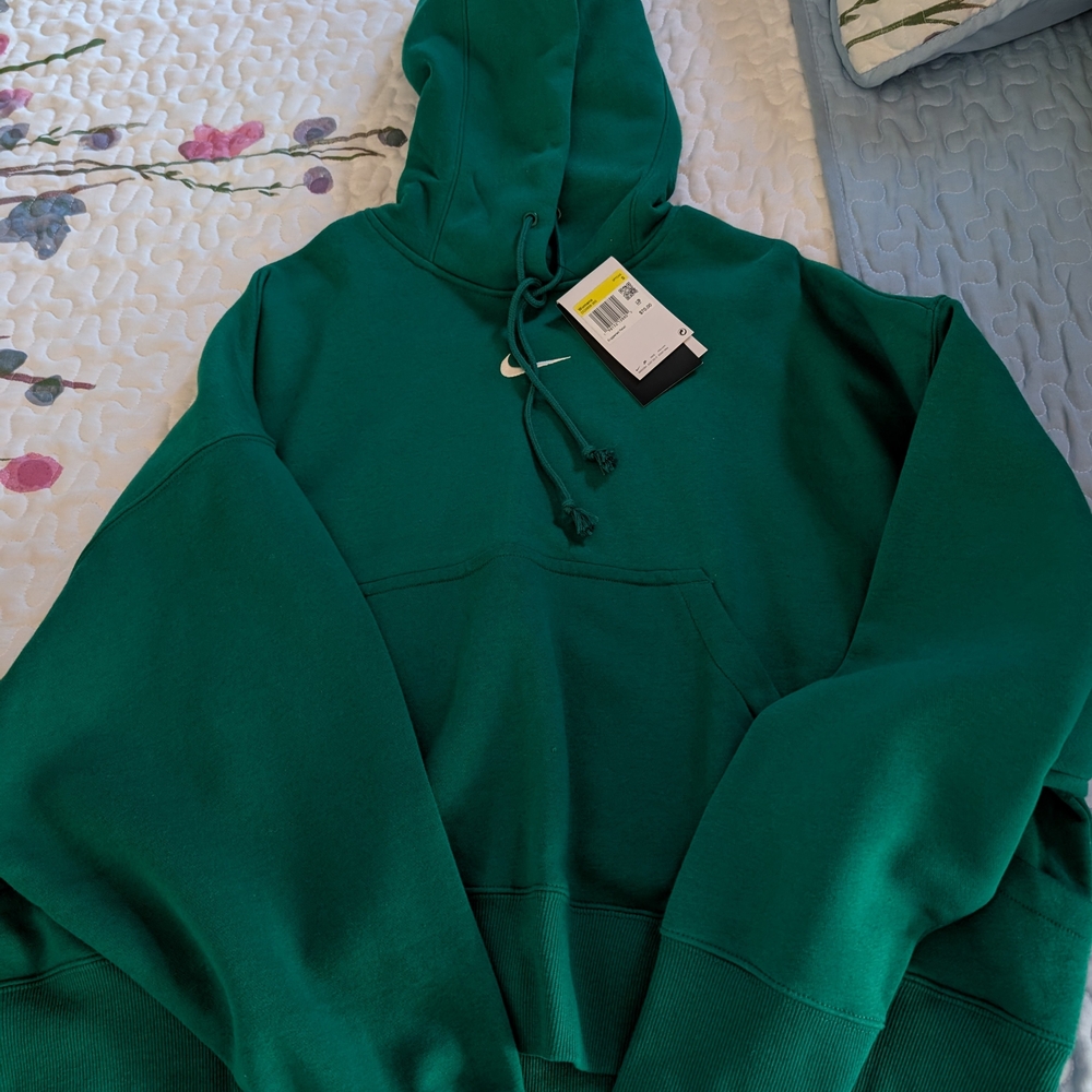 Nike Emerald Green Pullover Hoodie